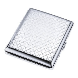 DAN BARMORE 'MOSAIC' Pocket Metal Tobacco Cigarette Holder Storage Case
